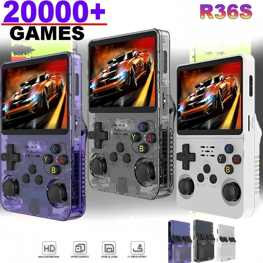 Retro Gaming Xbox - Mini R36S Retro Handheld Video Game