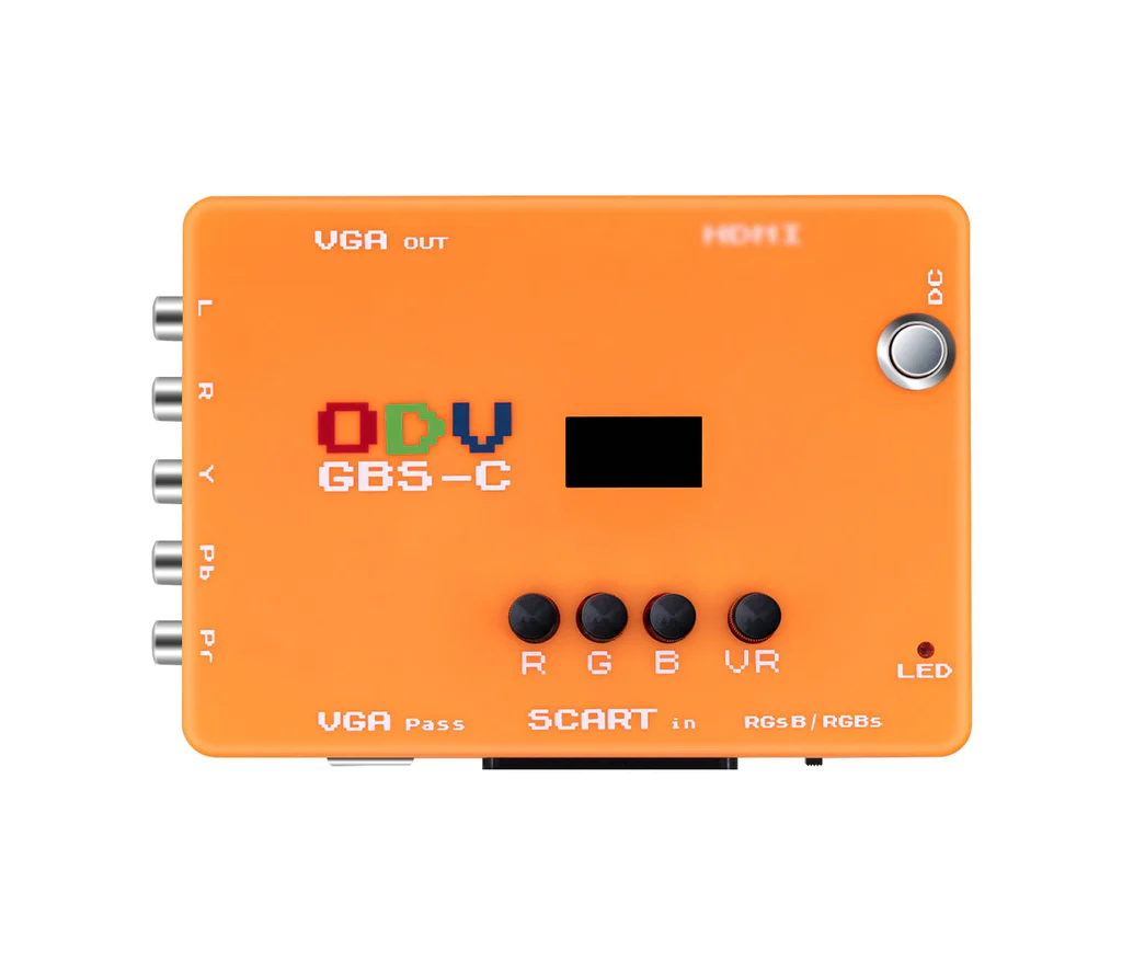 Retro Gaming Years - Mcbazel ODV-GBS-C Component VGA/Scart to VGA/HDMI