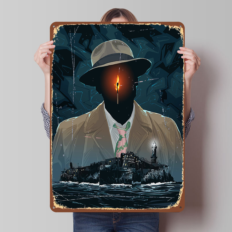 Retro Gaming Island - The Island Printed Poster Customized Wall