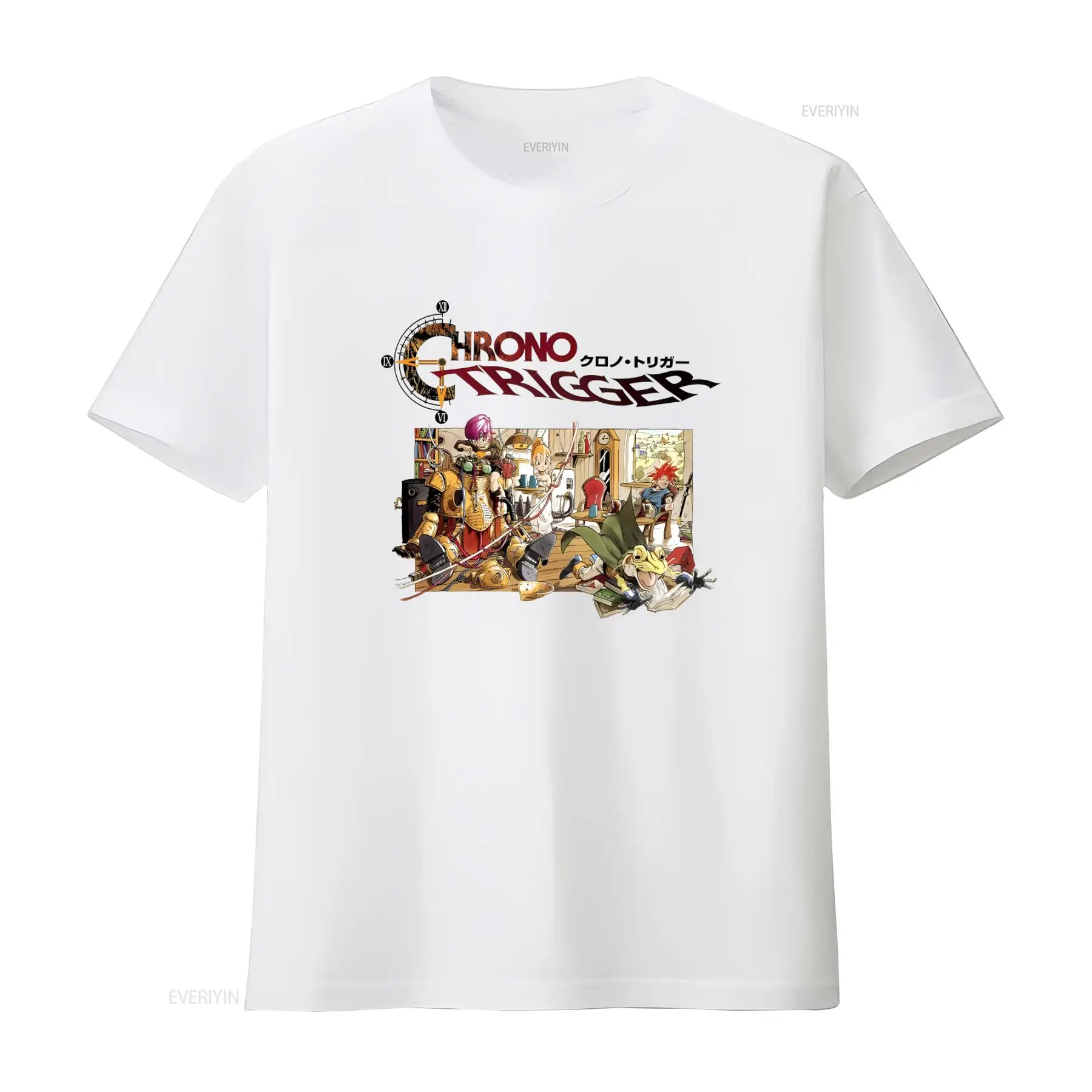 Retro Gaming Games - Chrono Trigger Video Game Logo T