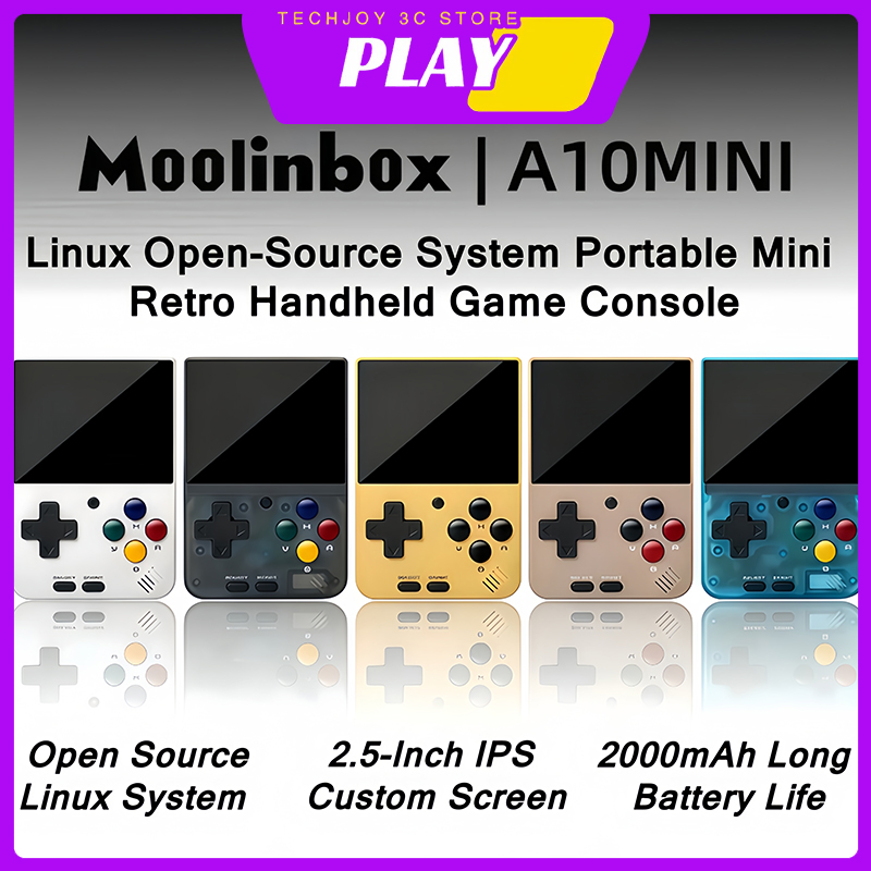 Retro Gaming Kiosk - Moolinbox A10Mini 2.8-Inch Linux Mini Open