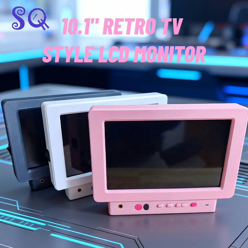 Retro Gaming Years - 10.1 Inch Retro CRT Style LCD