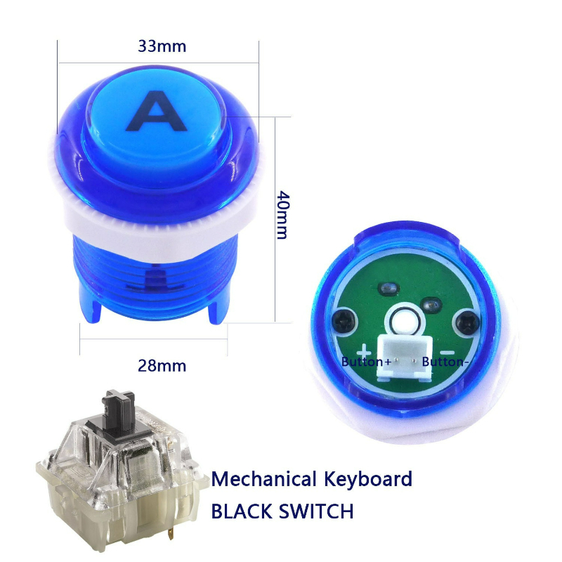 Retro Gaming Years - DIY Arcade Joystick Kit with USB