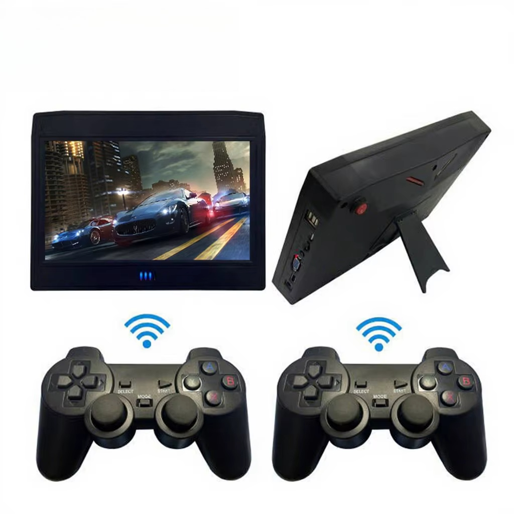 Retro Gaming Arcade Console - L Video Game Console 10 Inch