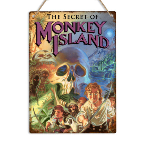 Retro Gaming Island - MONKEY ISLAND Amiga Vintage Retro Gaming