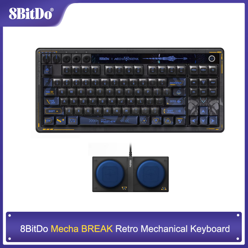 Retro Pc Gaming - 8BitDo Retro 87 Mechanical Keyboard -