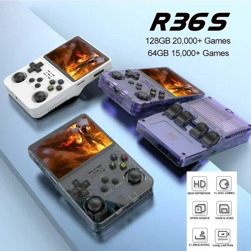 Open Source R36S Retro Game Co - đánh giá và giá Retro Gaming Handheld Best