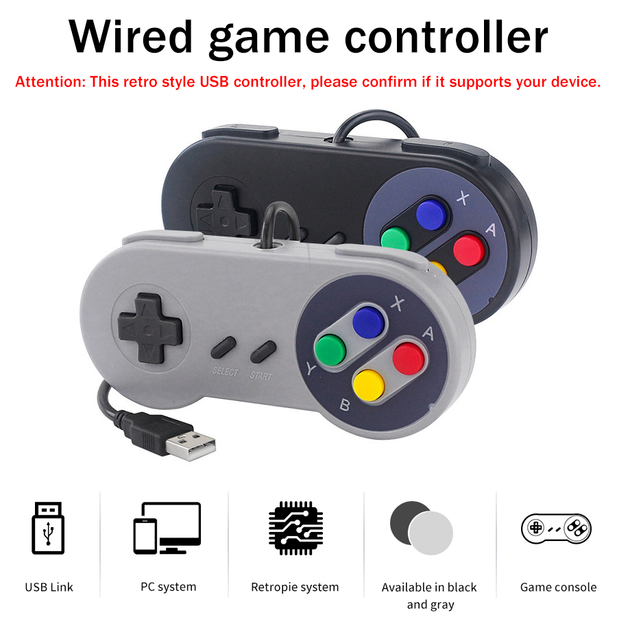 1-2 pcs SNES USB Controller Re - đánh giá và giá Retro Gaming Raspberry Pi 5