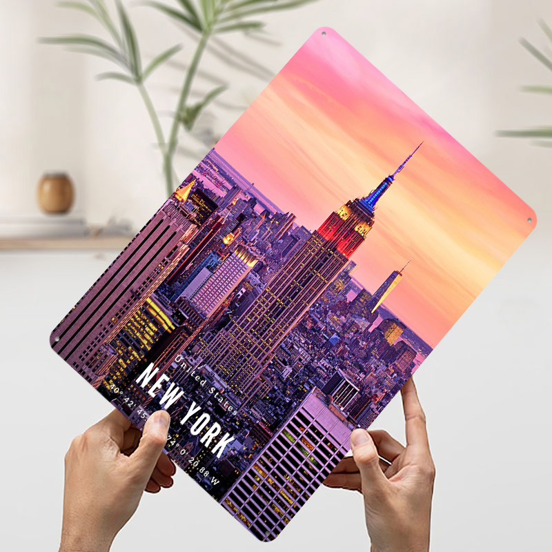 New York City Skyline Poster C - đánh giá và giá Retro Gaming York