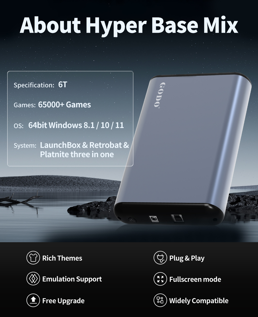 JMachen 6TB Portable Gaming HD - đánh giá và giá Retro Gaming Xbox