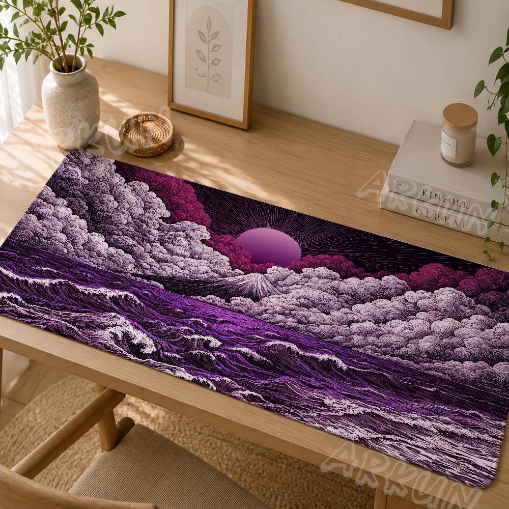 Purple Ukiyo-e Mount Fuji Ocea - đánh giá và giá Retro Pc Gaming