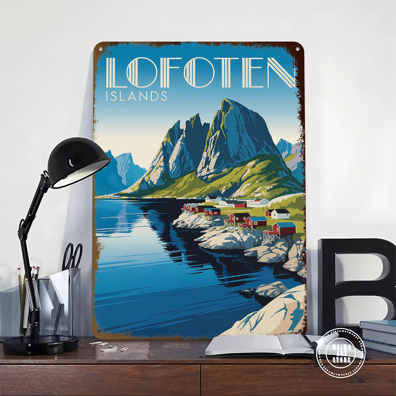 Lofoten Islands Travel 3D Prin - đánh giá và giá Retro Gaming Island