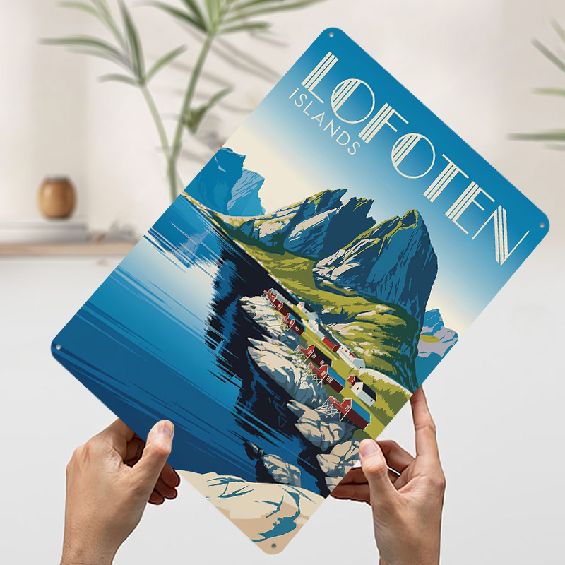 Lofoten Islands Travel 3D Prin - đánh giá và giá Retro Gaming Island
