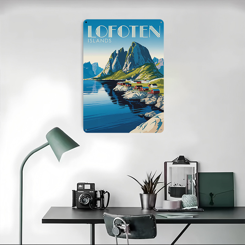 Lofoten Islands Travel 3D Prin - đánh giá và giá Retro Gaming Island