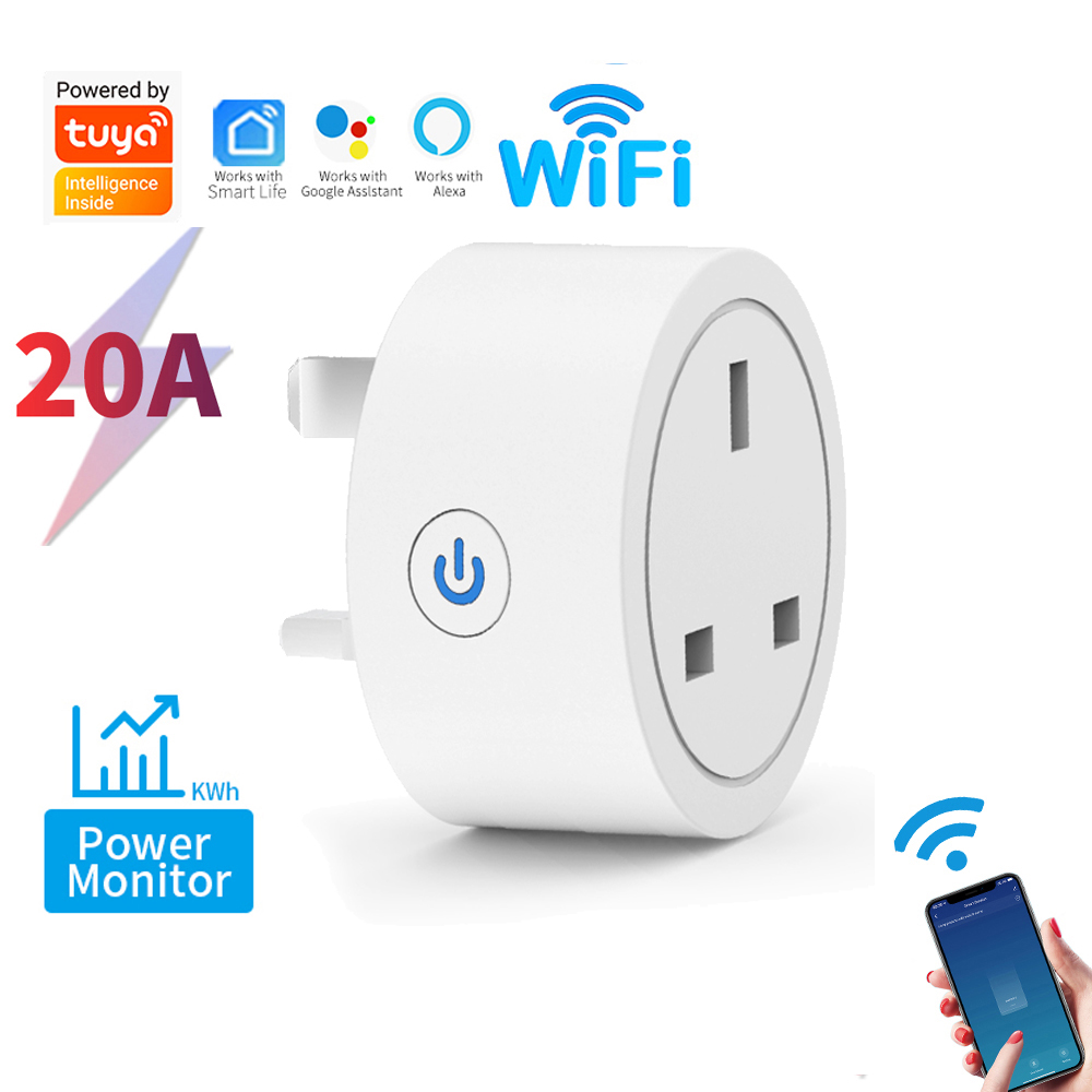 Tuya Smart Plug UK, WiFi Zigbe - đánh giá và giá Crt Monitor Stand
