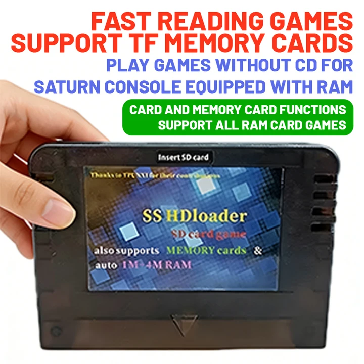 SAROO HD Loader (English Menu) - đánh giá và giá Retro Gaming Years