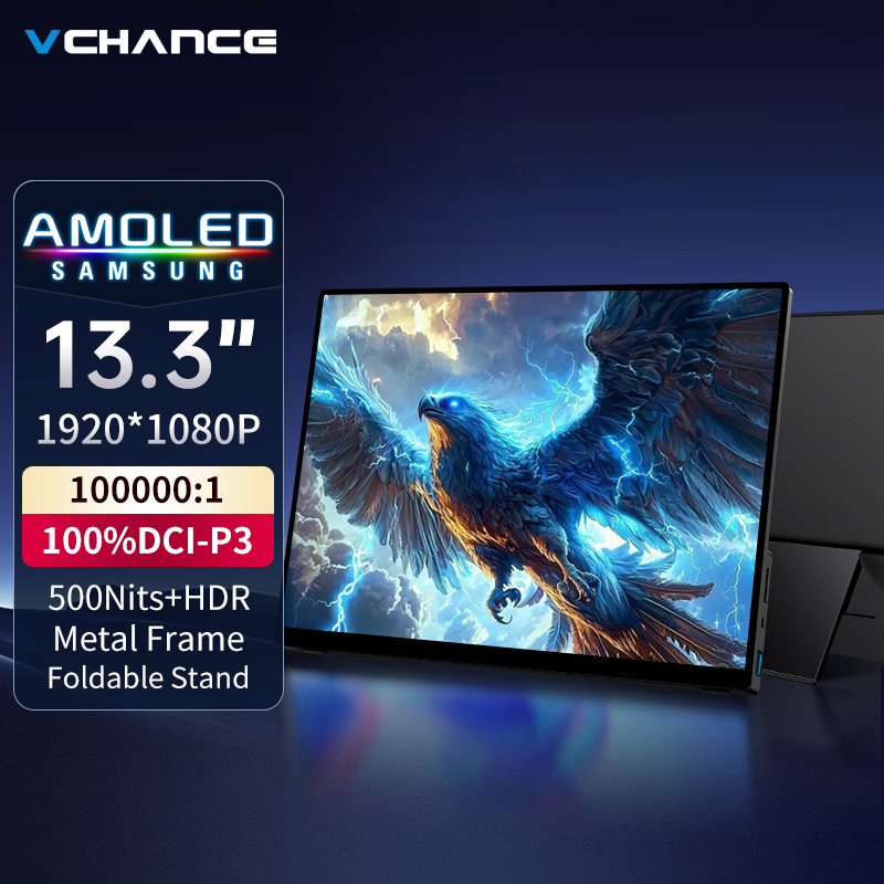 VCHANCE 13.3'' OLED Portable M - đánh giá và giá Crt Monitor Stand
