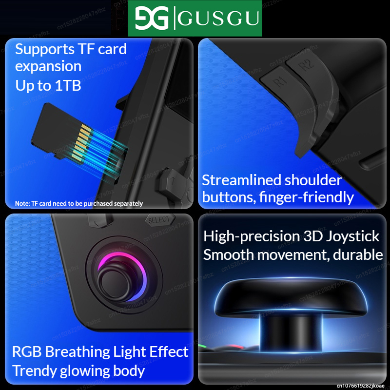 GUSGU H7 Open Source Retro Gam - đánh giá và giá Retro Gaming Handheld Best
