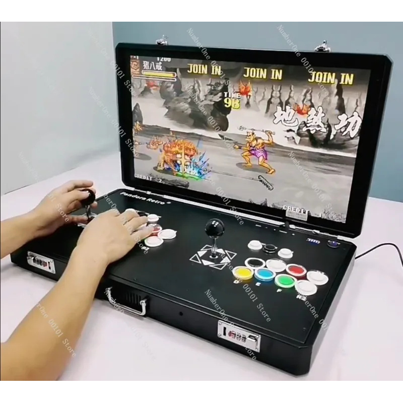 Retro Arcade Game Console Dual - đánh giá và giá Retro Gaming Arcade Console