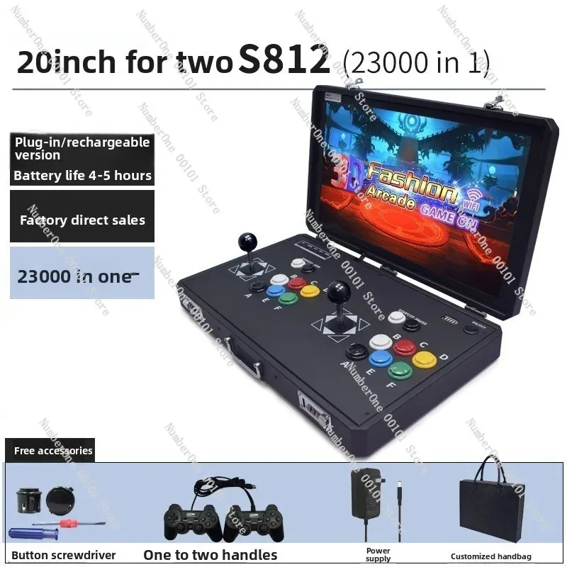 Retro Arcade Game Console Dual - đánh giá và giá Retro Gaming Arcade Console