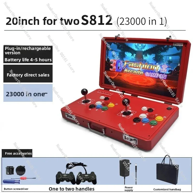Retro Arcade Game Console Dual - đánh giá và giá Retro Gaming Arcade Console