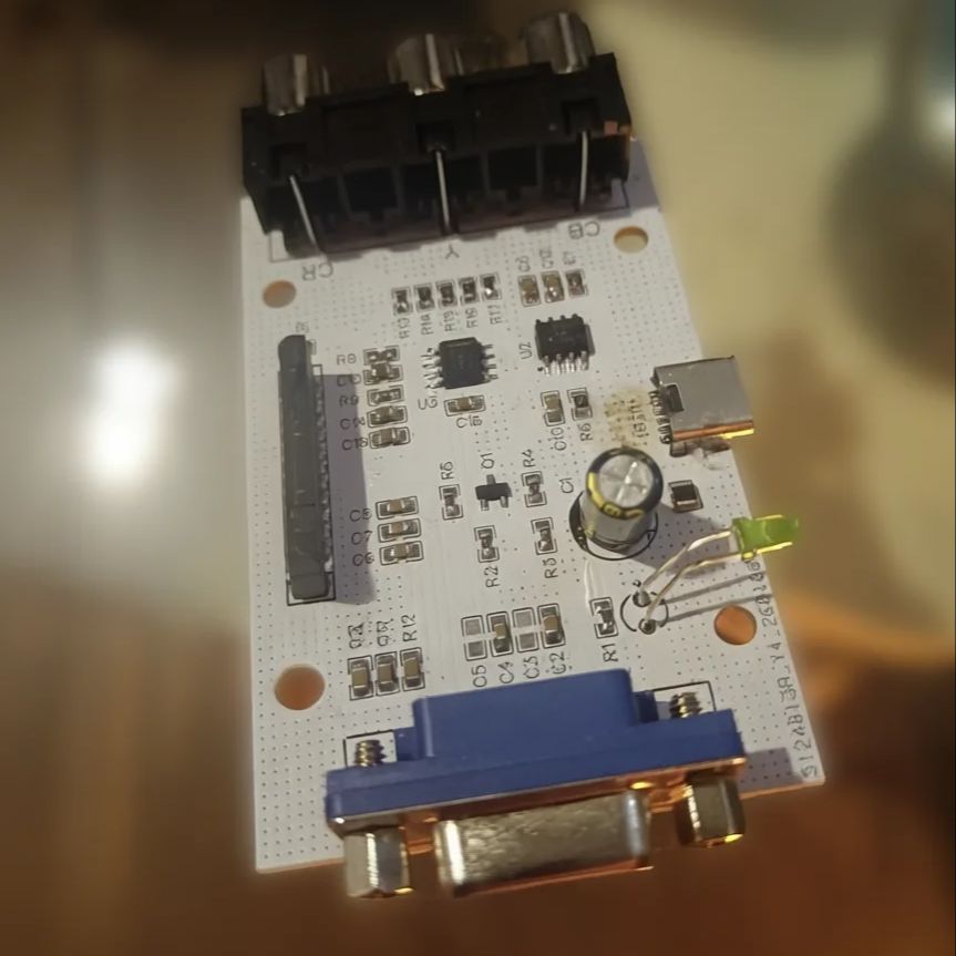 Low-Res VGA to YCrCb Component - đánh giá và giá Retro Gaming Years