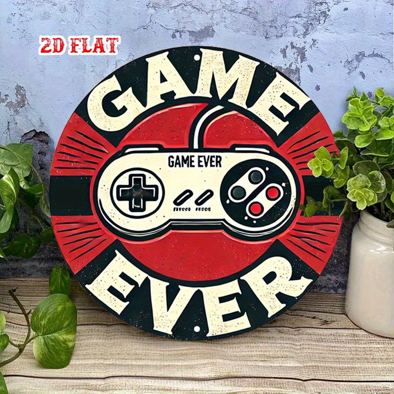 2D Flat 1pc Retro Gaming Round - đánh giá và giá Retro Gaming Games