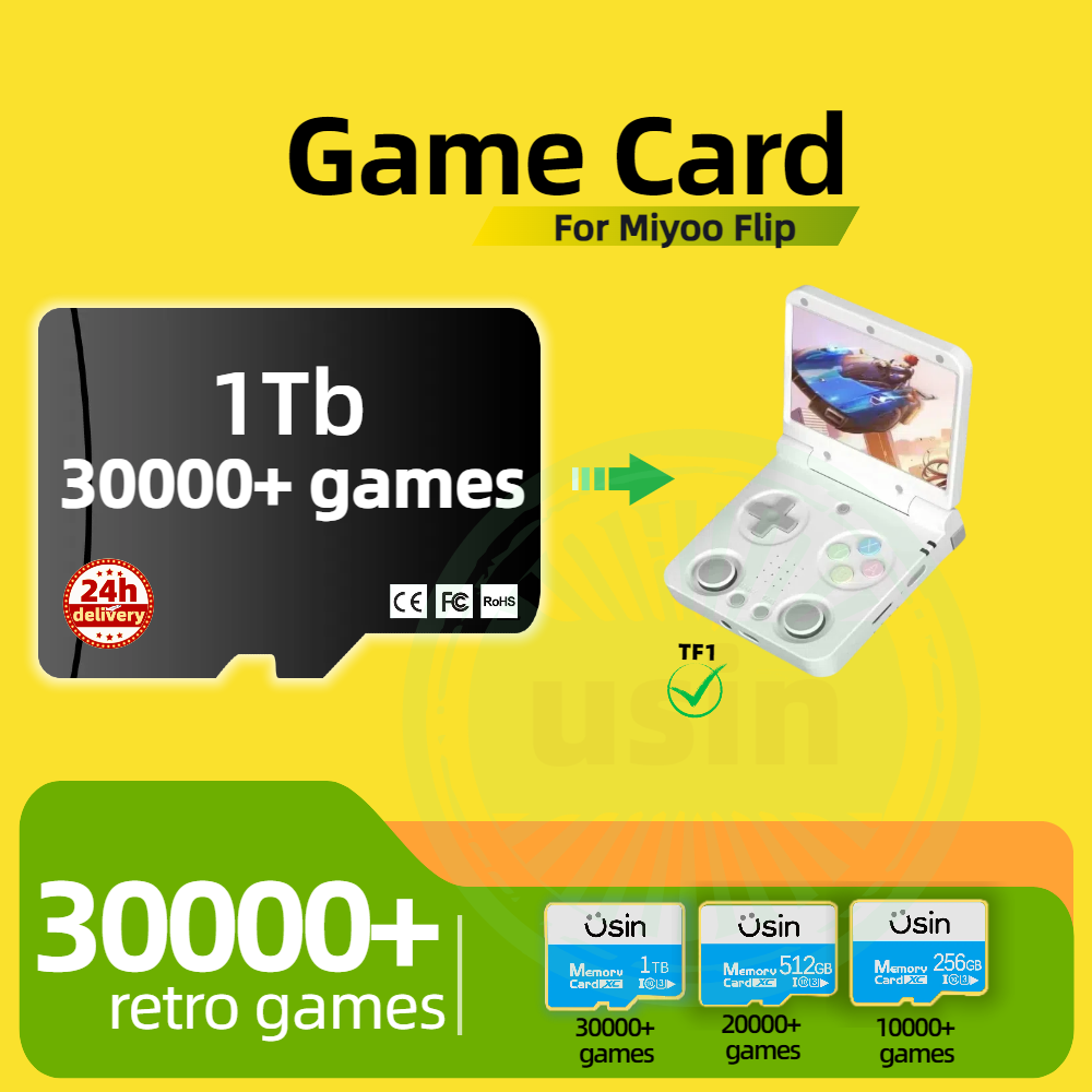 Game Card For Miyoo Flip 30000 - đánh giá và giá Retro Gaming Consoles