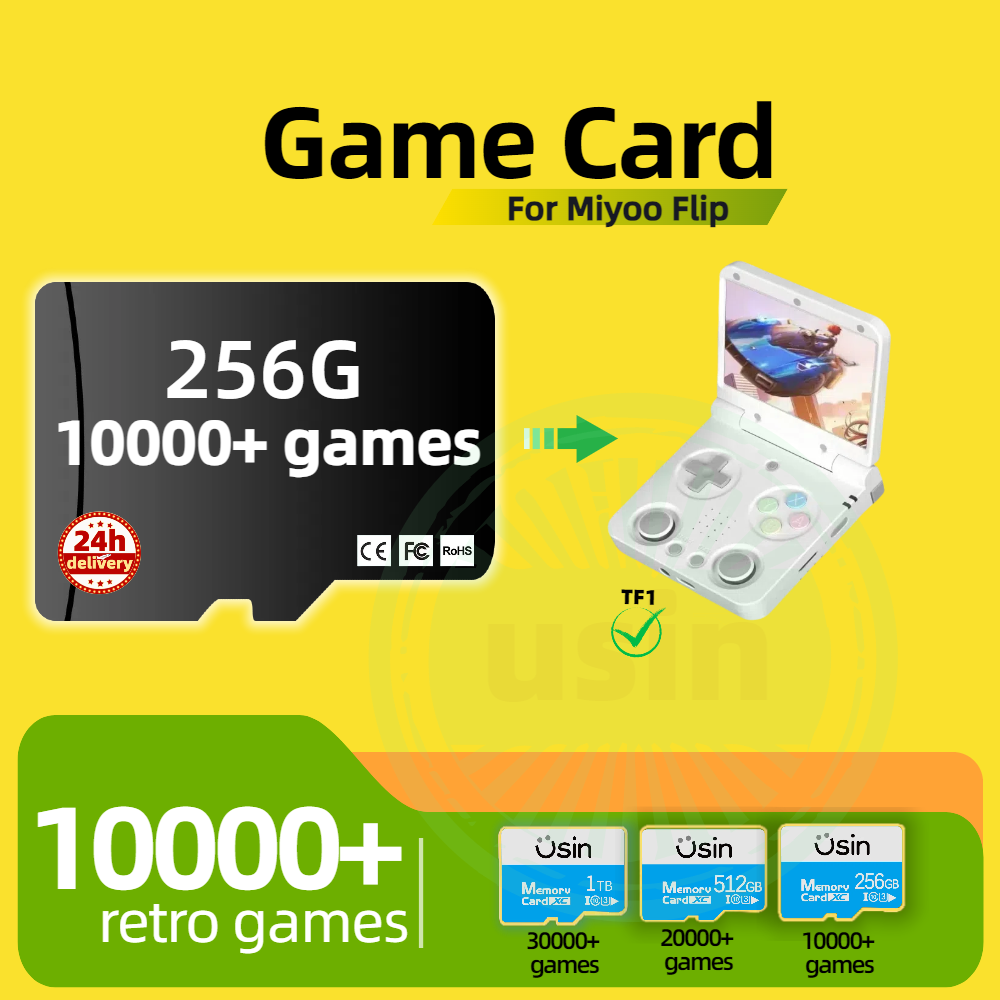 Game Card For Miyoo Flip 30000 - đánh giá và giá Retro Gaming Consoles
