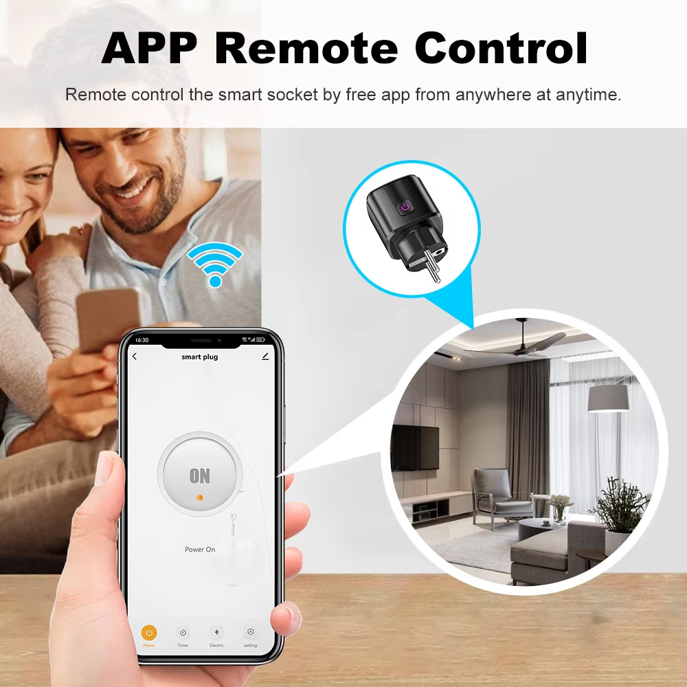 20A AC100-240V Wifi Smart Plug - đánh giá và giá Crt Monitor Stand