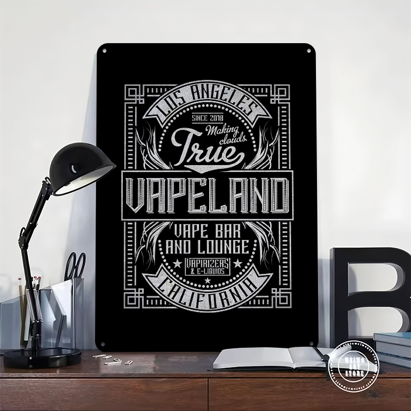 Vape Land Tinplate Posters Cus - đánh giá và giá Retro Gaming Island