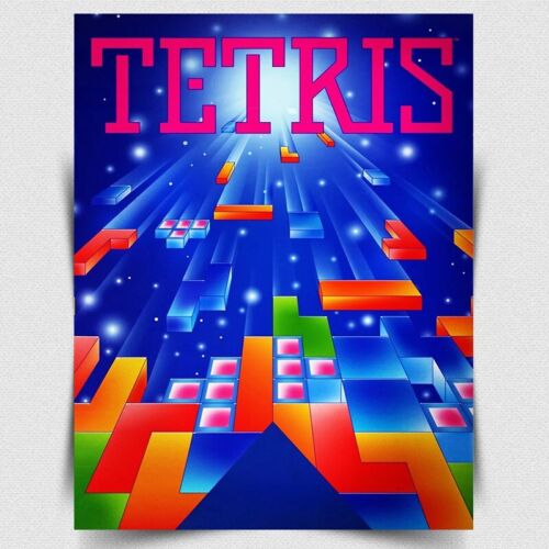 TETRIS METAL SIGN PLAQUE - Ret - đánh giá và giá Retro Gaming Games