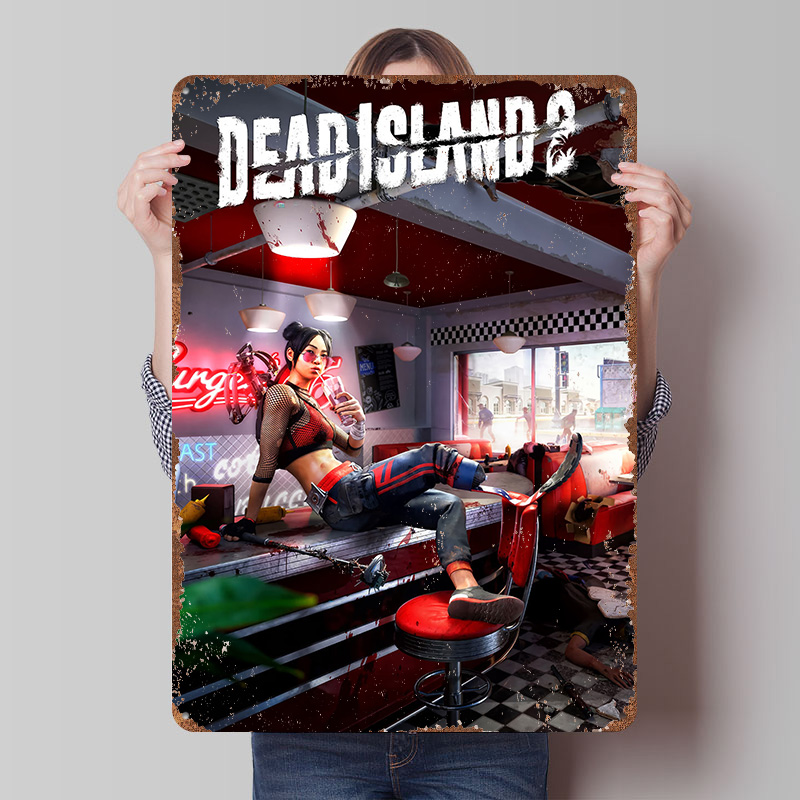 Dead Island 2 Game Art Printed - đánh giá và giá Retro Gaming Island