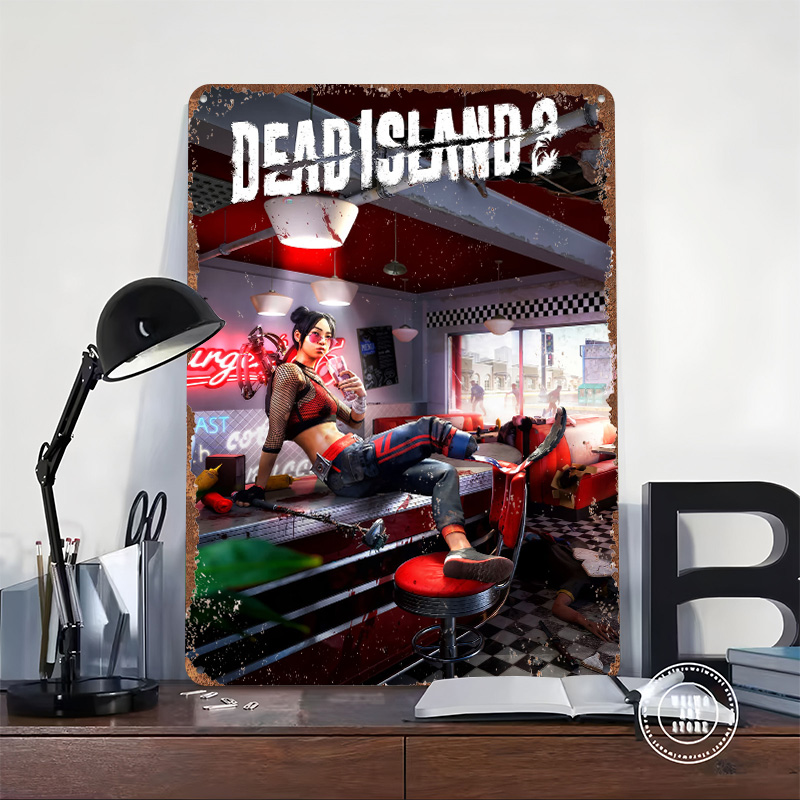 Dead Island 2 Game Art Printed - đánh giá và giá Retro Gaming Island