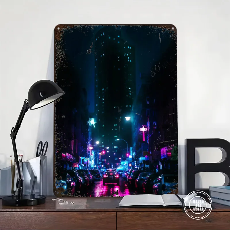 New York Alley Metal Poster Cu - đánh giá và giá Retro Gaming York