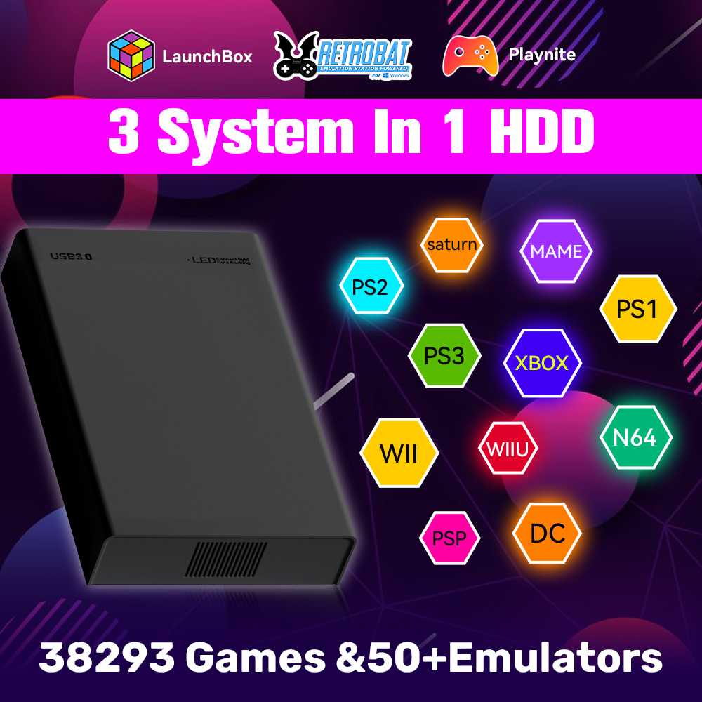 500G Retro Gaming HDD Video Ga - đánh giá và giá Retro Gaming Xbox
