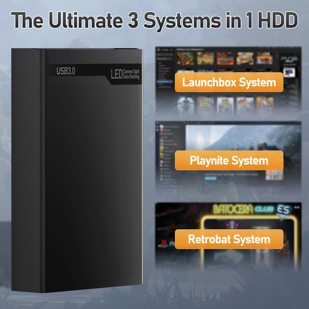 500G Retro Gaming HDD Video Ga - đánh giá và giá Retro Gaming Xbox