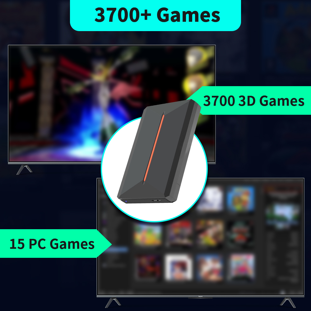 Launchbox OS 500GB Portable Ga - đánh giá và giá Retro Pc Gaming