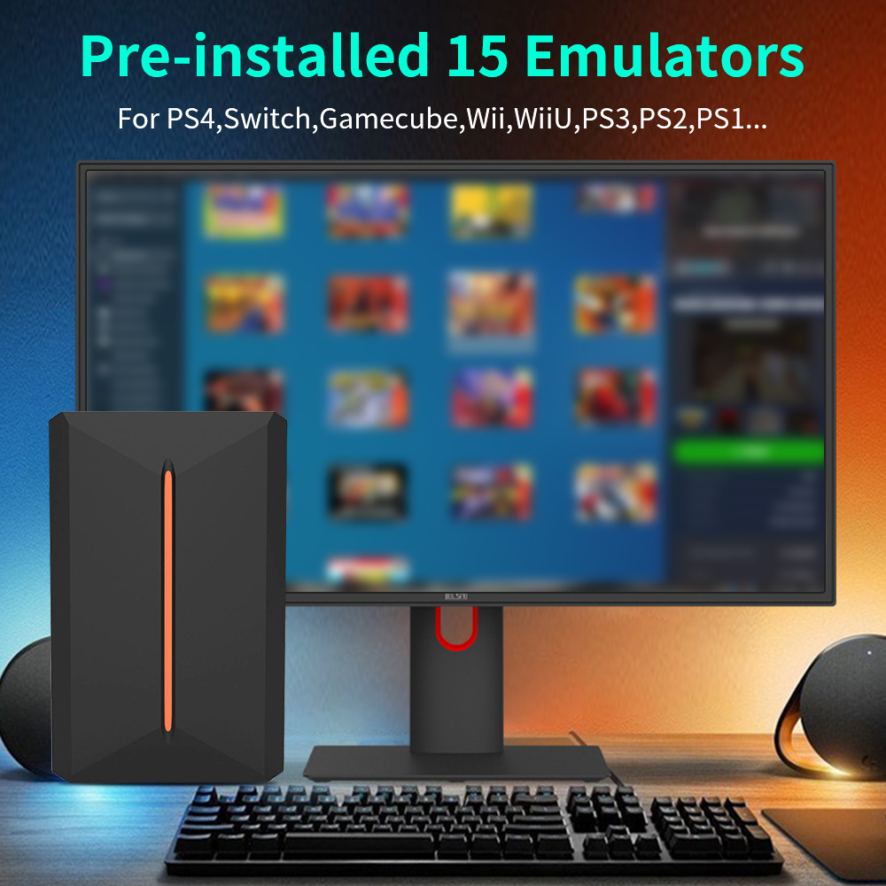 Launchbox OS 500GB Portable Ga - đánh giá và giá Retro Pc Gaming