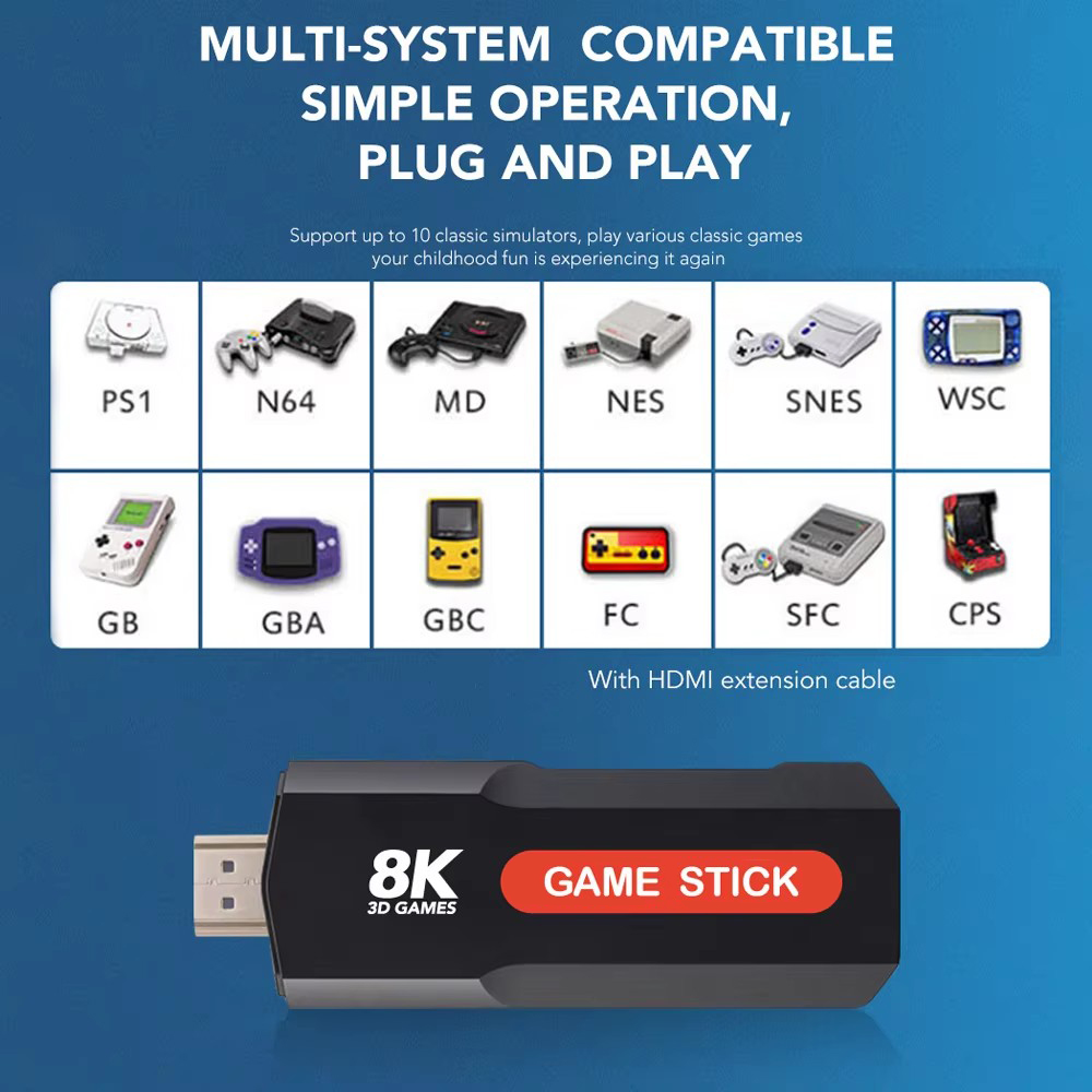 X2 Game Stick HD 4K 8K 3D Cons - đánh giá và giá Retro Pc Gaming
