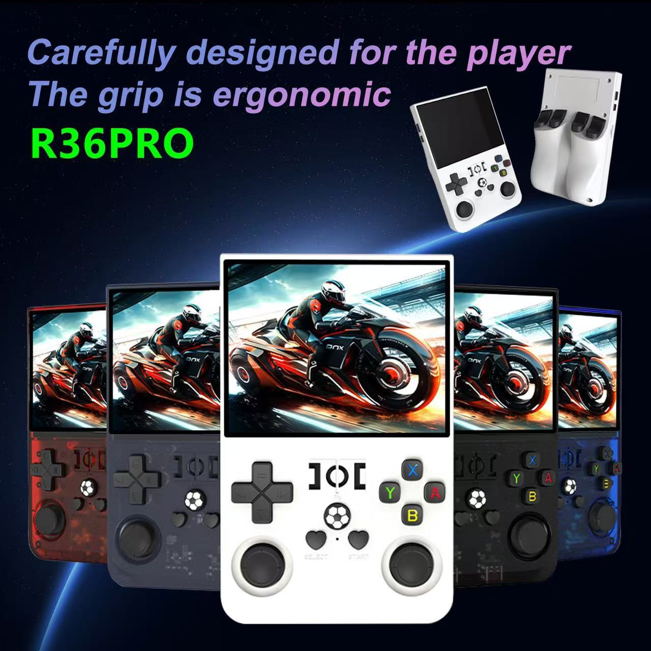 New R36PRO R36MAX Open Source  - đánh giá và giá Retro Gaming Arcade Console