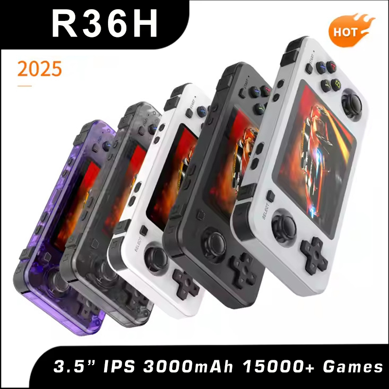 New R36H Retro Handheld Consol - đánh giá và giá Retro Gaming Kiosk