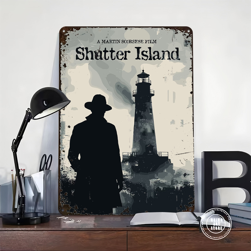 Shutter Island Movie Printed P - đánh giá và giá Retro Gaming Island