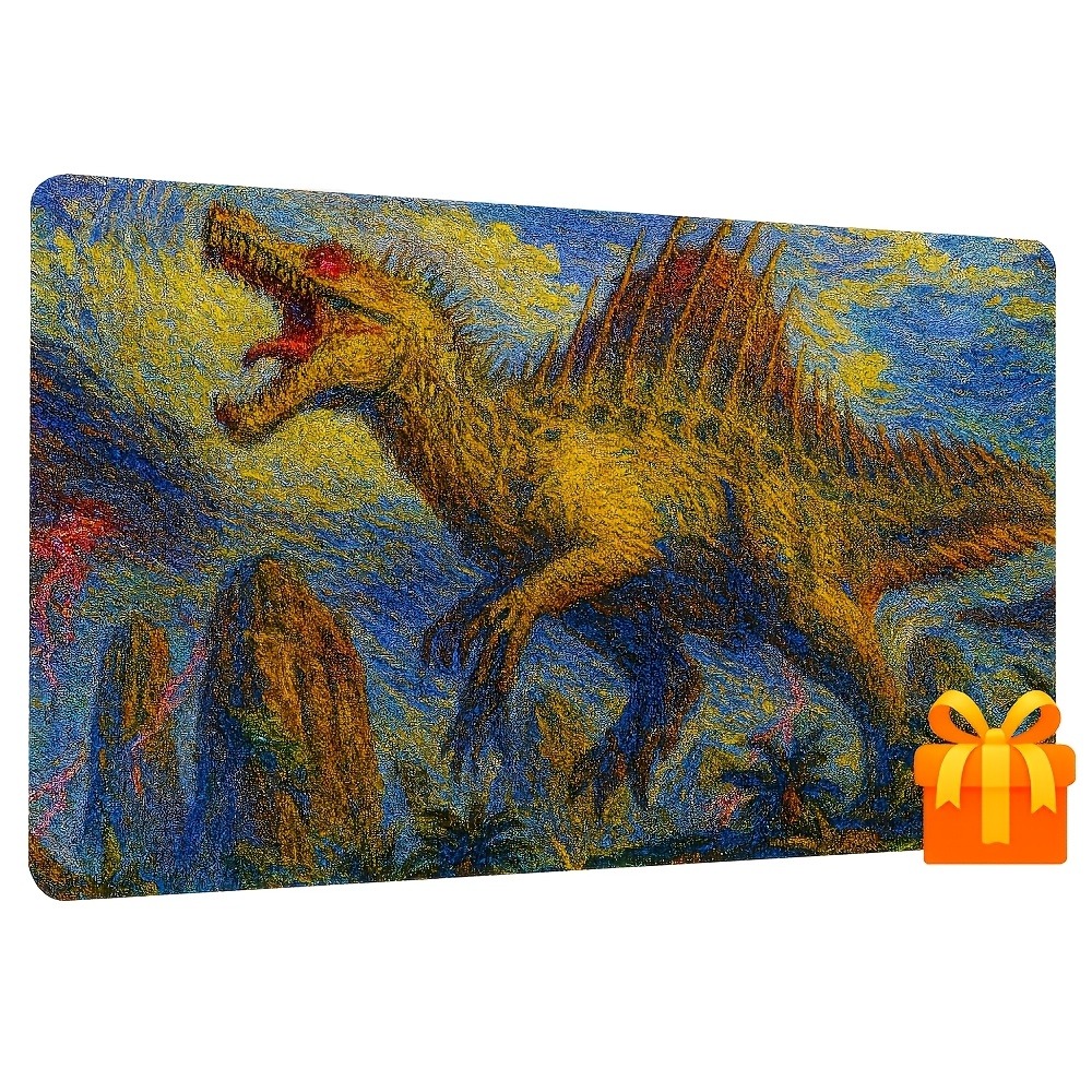 Retro Spinosaurus MTG Playmat  - đánh giá và giá Retro Pc Gaming