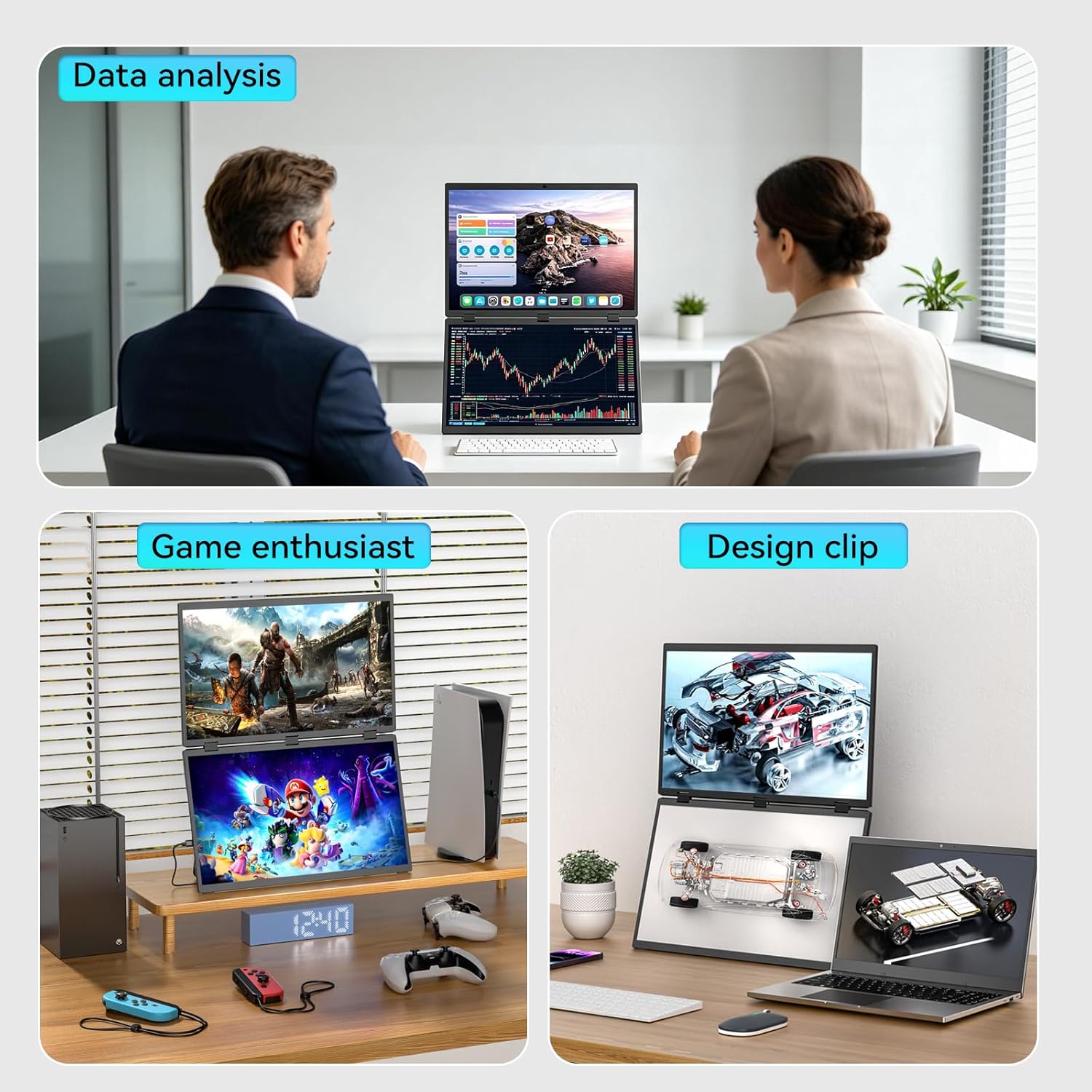 UPERFECT Delta 100HZ Dual Port - đánh giá và giá Crt Monitor Stand