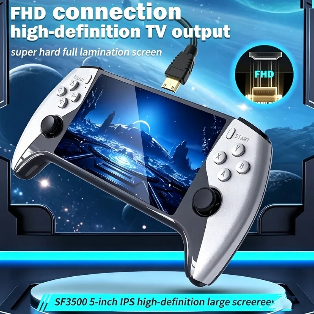 SF3500 5 inch Handheld Game Co - đánh giá và giá Retro Gaming Consoles